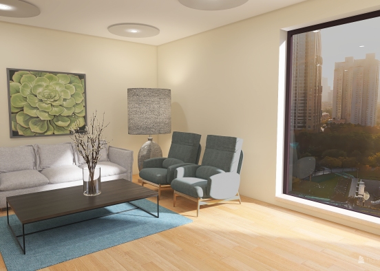 great contemporary apartment Design Rendering