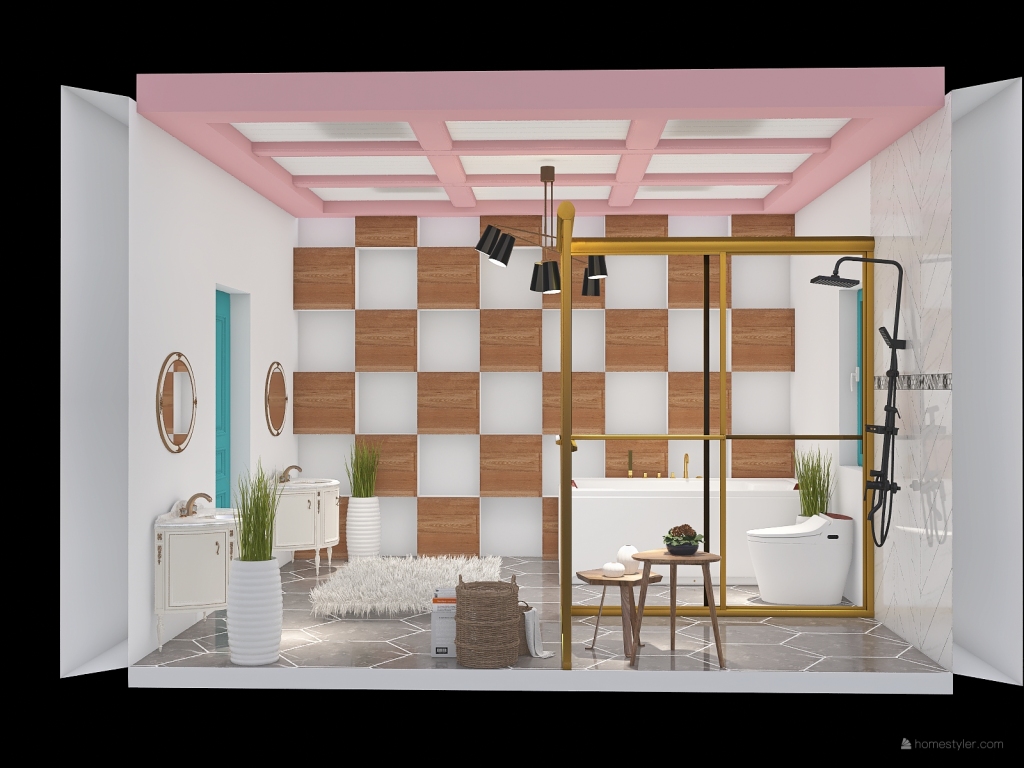 Dean Bathroom 3d design renderings