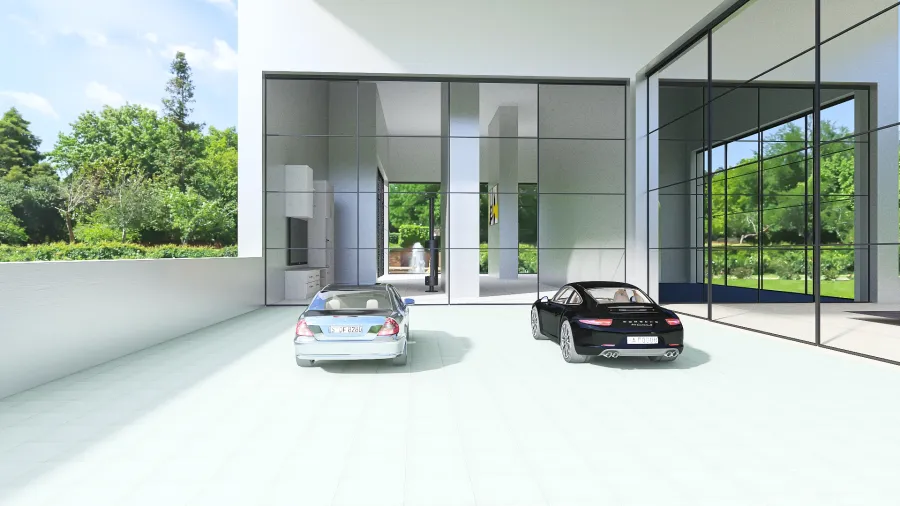 modern house 3d design renderings