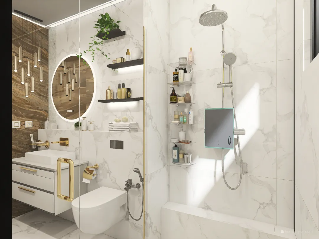 Copy of Copy of Copy of Modern Bathroom3 3d design renderings