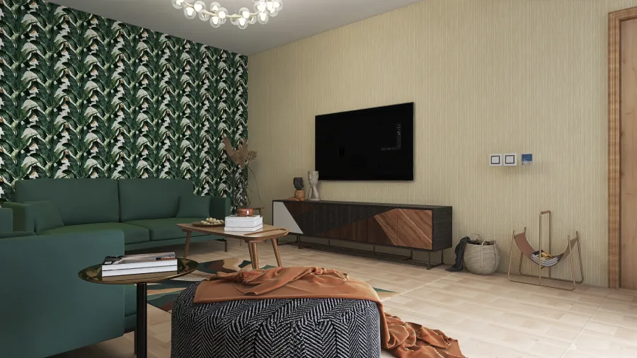 Modern  apartment 3d design renderings