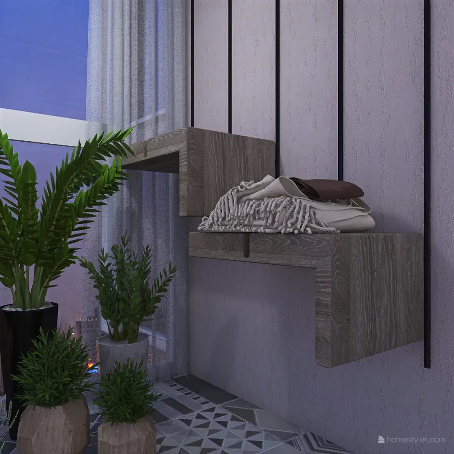 balcony idea 3d design renderings
