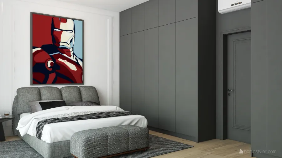 bedroom by kkajaia design 3d design renderings
