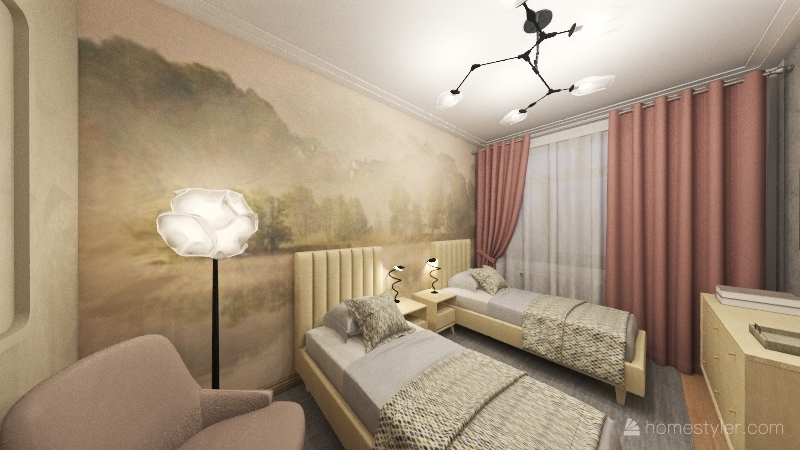 Pensiune Sibiu - parter 3d design renderings
