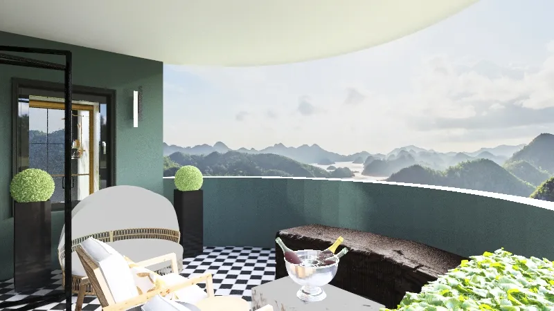 Amore suite 3d design renderings