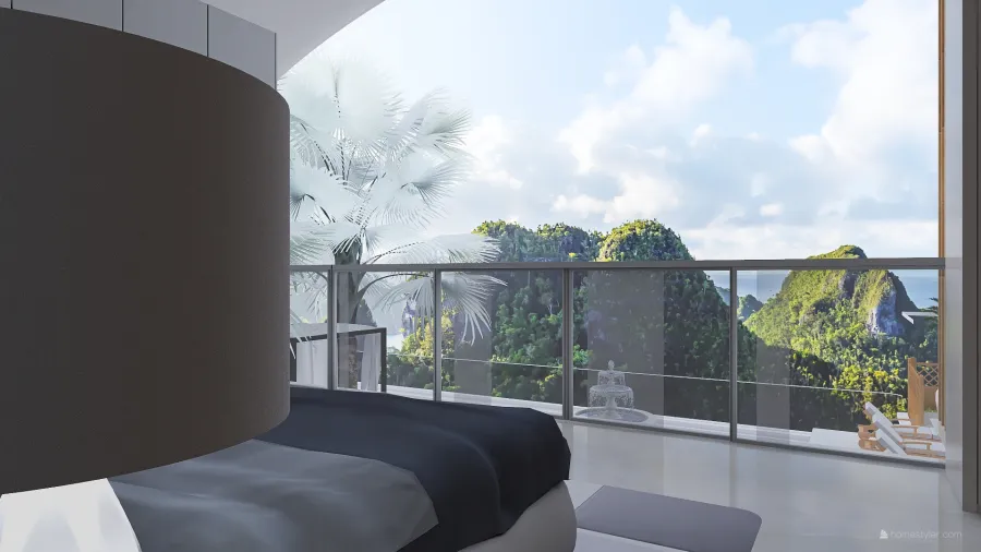 aquamarine villa 3d design renderings