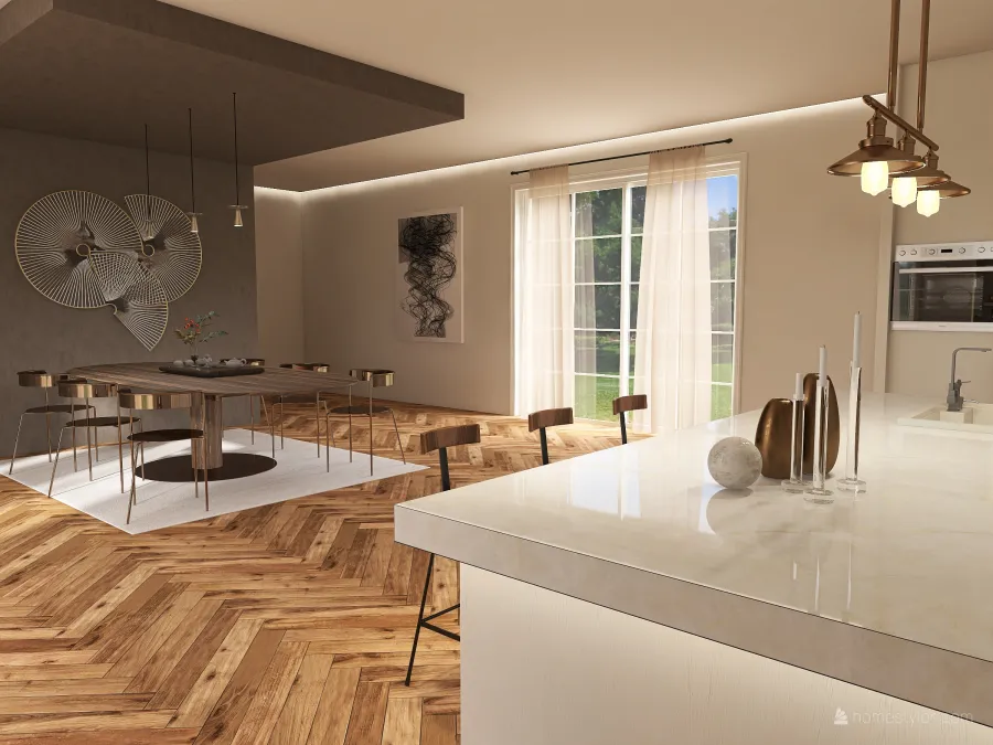 Kitchen  #HSDA2020Commercial 3d design renderings