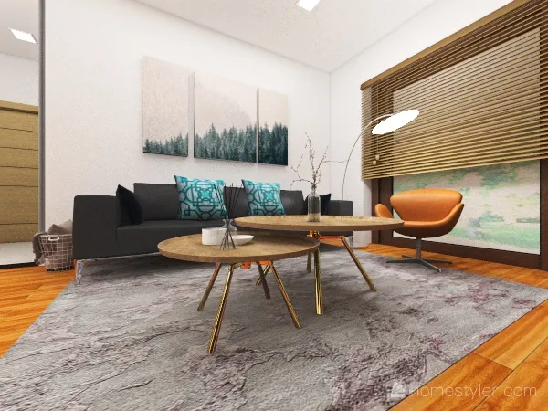 LivingDiningRoom 3d design renderings