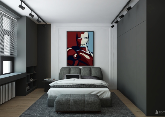 bedroom by kkajaia design Design Rendering