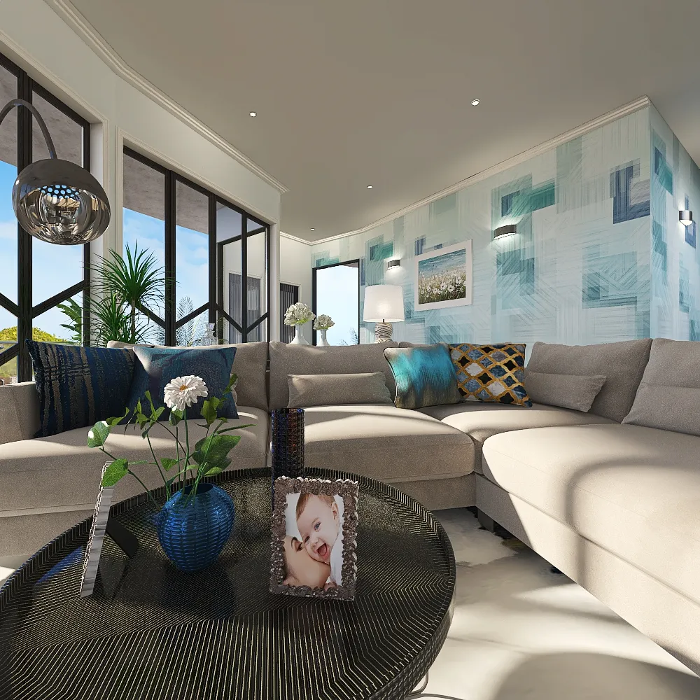 Costal Contemporary Blue White UnnamedSpace 3d design renderings