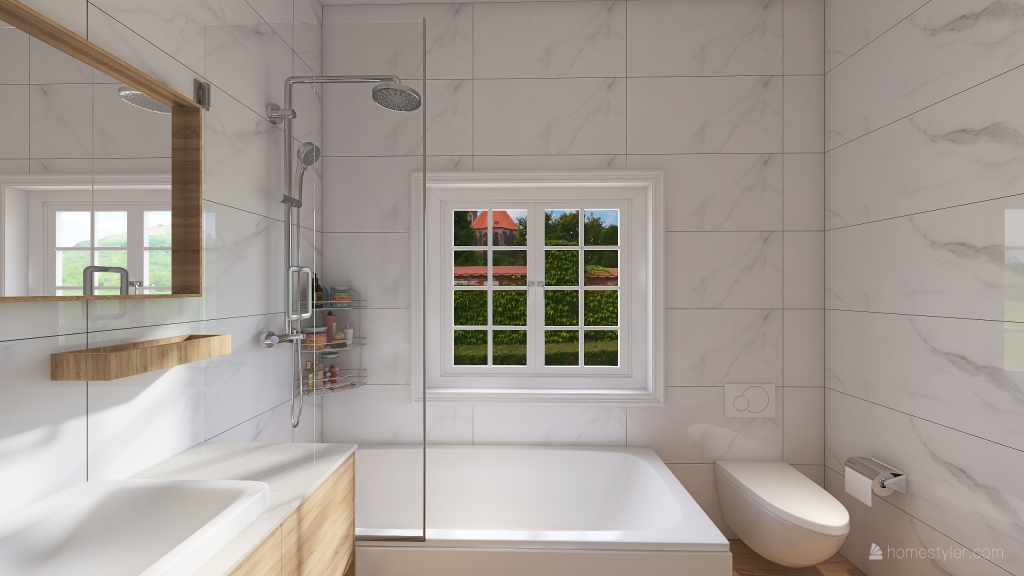 bathroom 2.1 3d design renderings