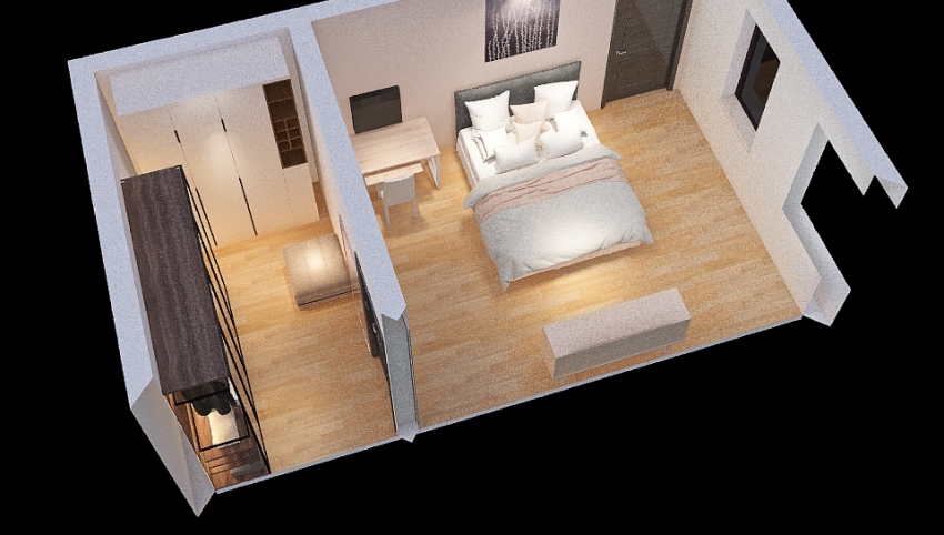 Dream Bedroom 3d design picture 28.82