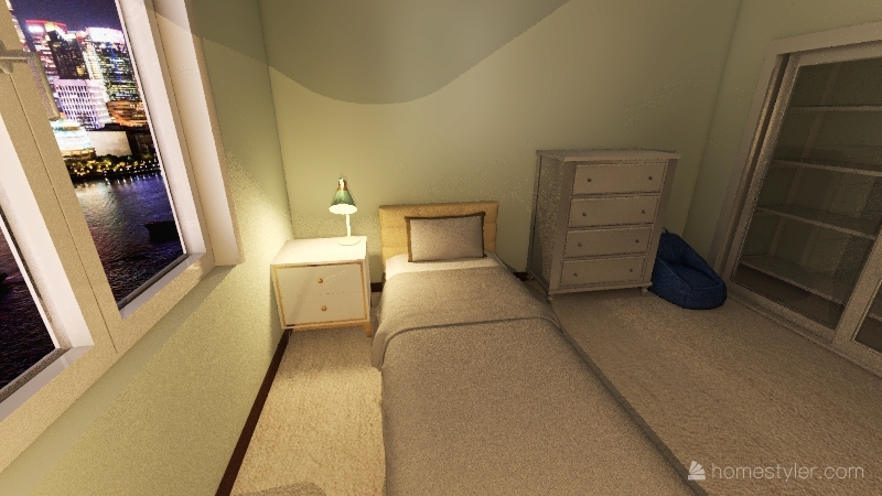 v2_Holly Bedroom 3d design renderings