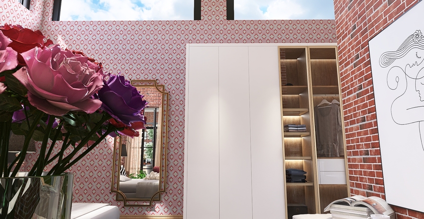 Zoe's house in the park Interior Design Render