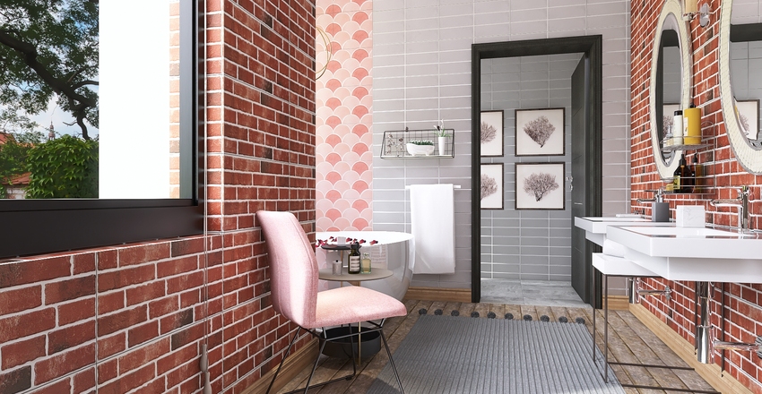 Zoe's house in the park Interior Design Render