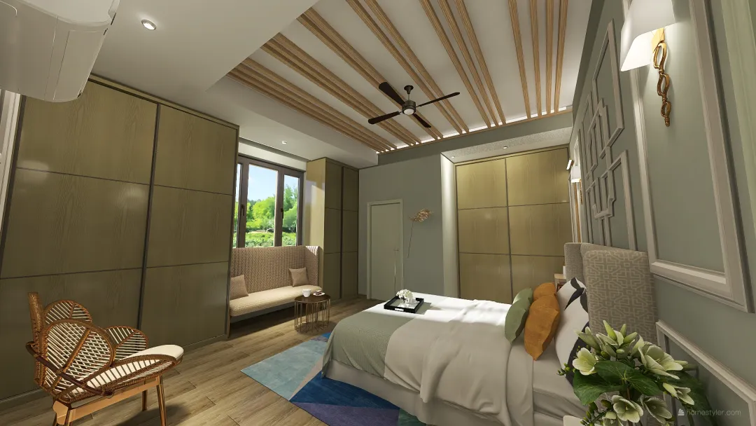 classic bedroom 1 3d design renderings