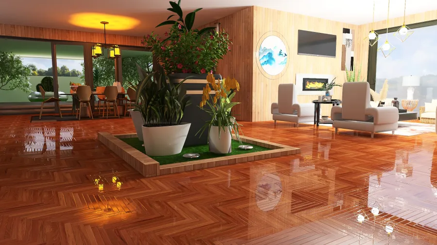 #HSDA2020 Residential Summer Villa 3d design renderings
