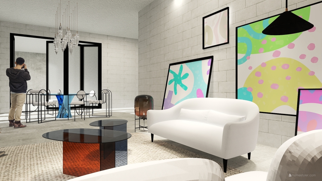 Casa Planalto 3d design renderings