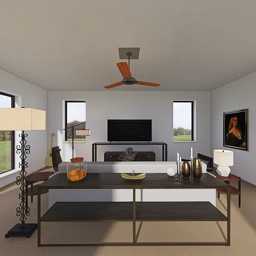 LivingRoom 3d design renderings