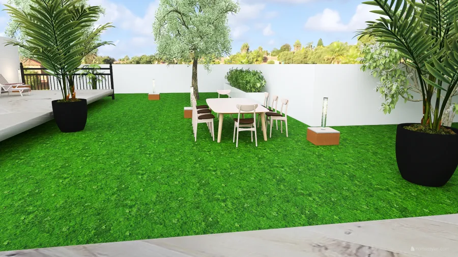 #HSDA2020 Residential Summer Villa 3d design renderings