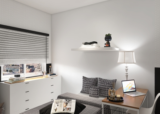 mini apartment Design Rendering