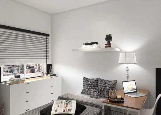 mini apartment Design Rendering