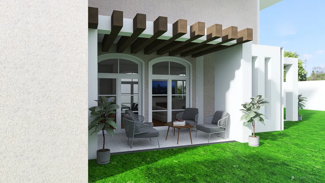 Artemis, double storey home 3d design renderings