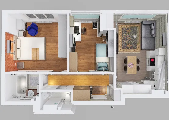Apartment (new Homestyler version) Design Rendering