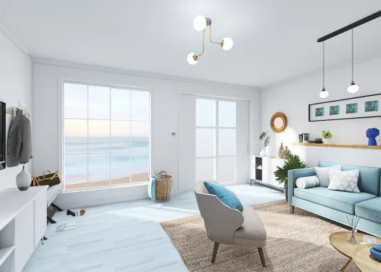 Bungalow on the sea Design Rendering