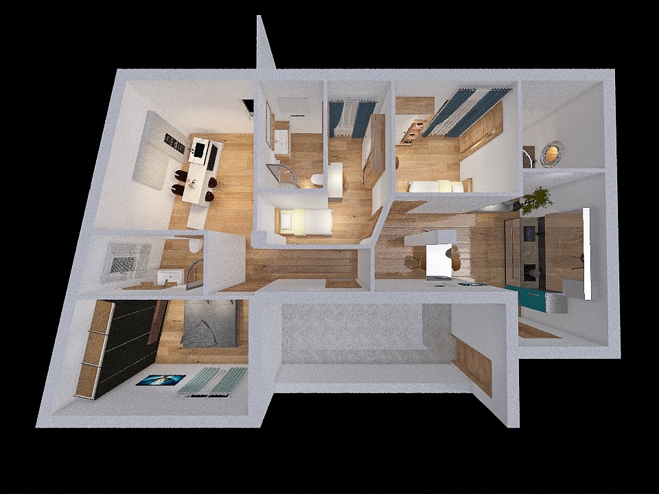 Casa Sum 3d design renderings