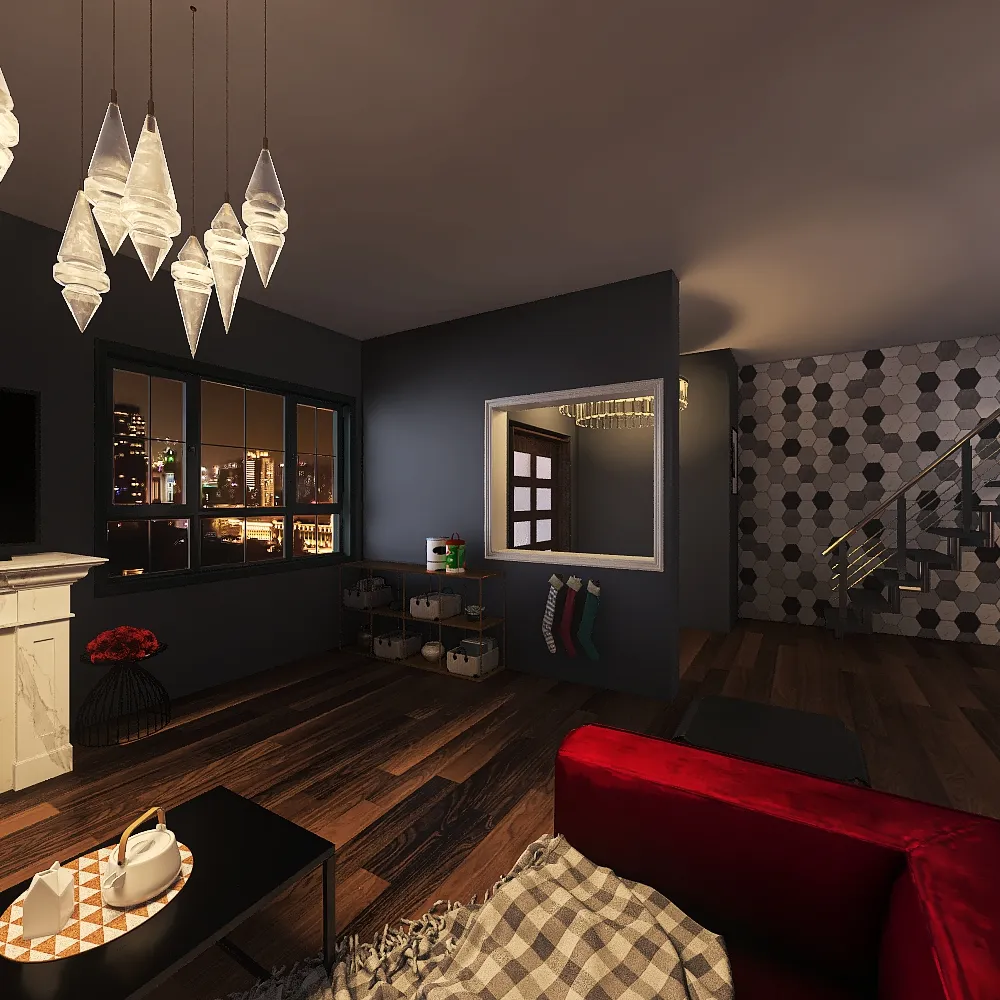 LivingRoom 3d design renderings