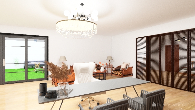mansión lucia/versión Kendall 3d design renderings