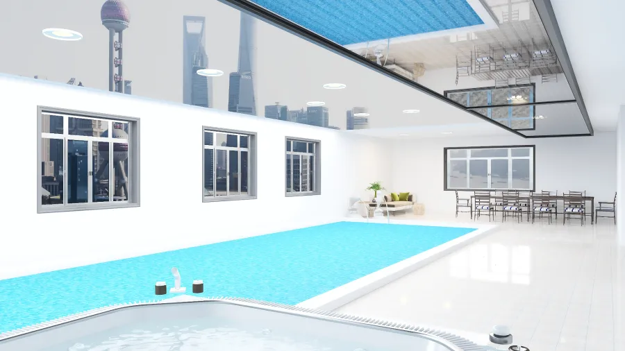 Bright Luxury Home 3d design renderings
