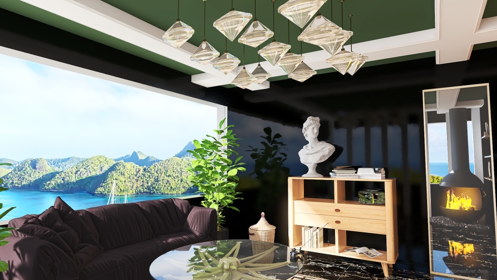 Chill Room 3d design renderings