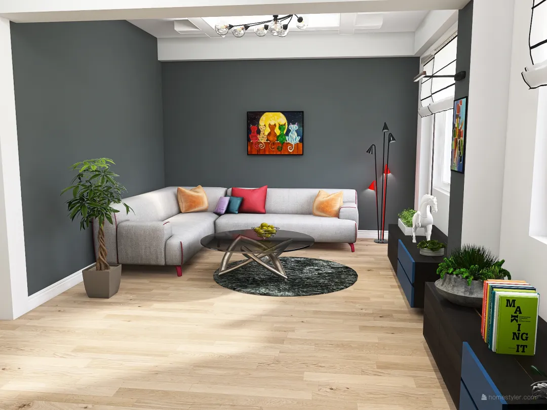 Mihaela /apartament rev 15.12 3d design renderings