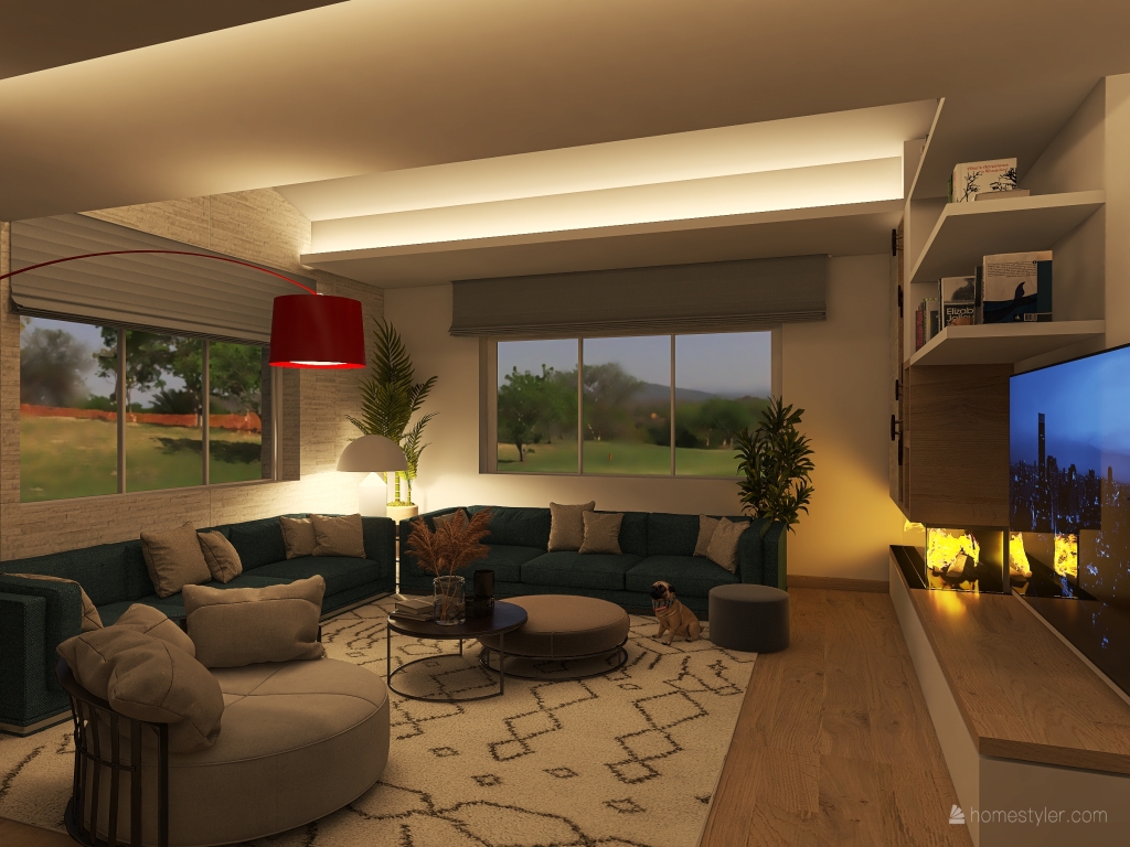 Tradicionalmodern home 3d design renderings