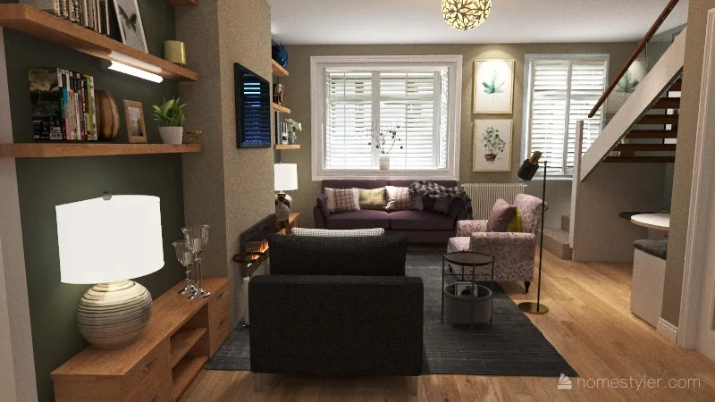 Sue's Liverpool home 3d design renderings