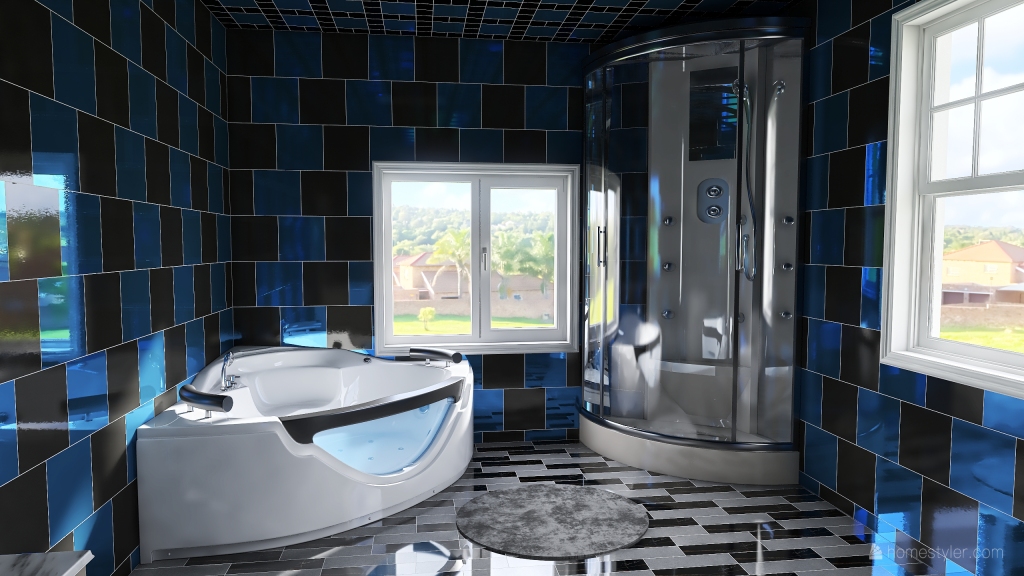 dream bathroom 3d design renderings