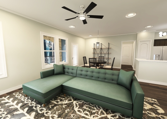 Cozy Apartment  Design Rendering
