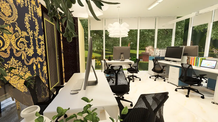SELA Designers  Office 3d design renderings