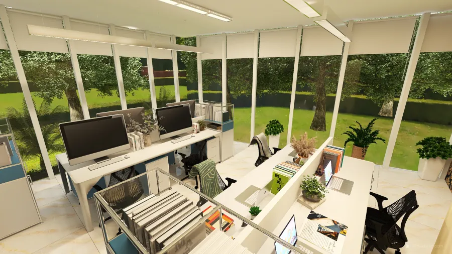 SELA Designers  Office 3d design renderings
