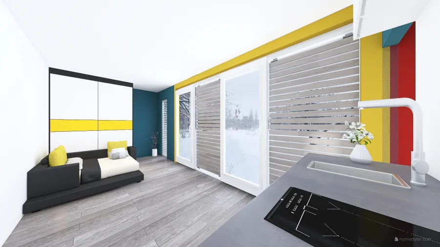 prefab home 3d design renderings