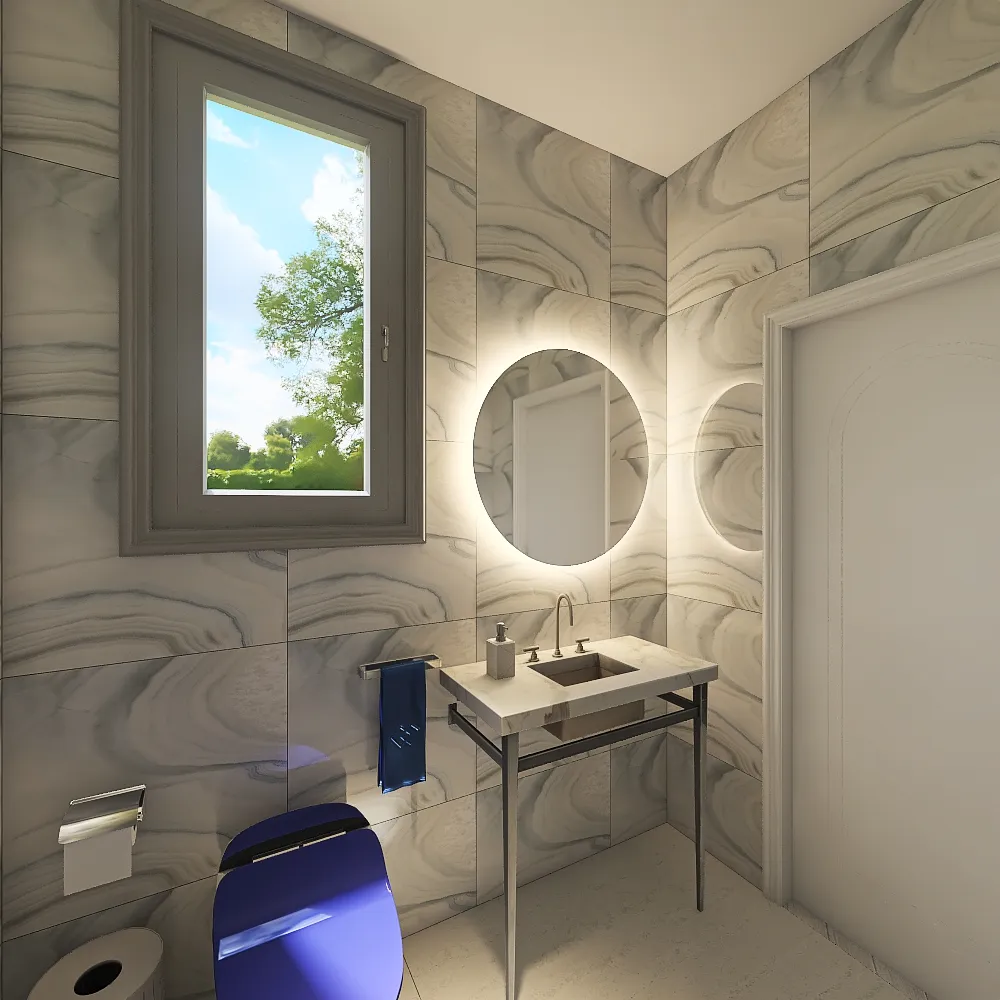 SecondBathroom 3d design renderings