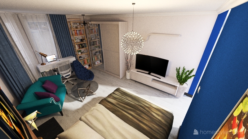 Проект комнаты 3d design renderings