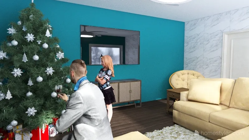 Copy of Holiday 3d design renderings