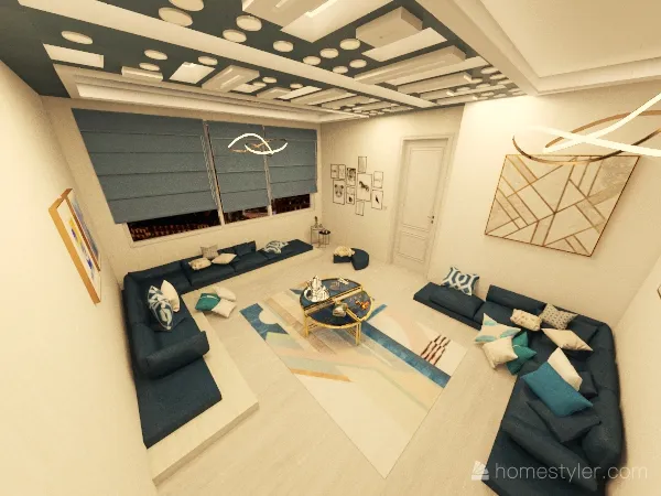 Livingroom and  sitting room 3d design renderings