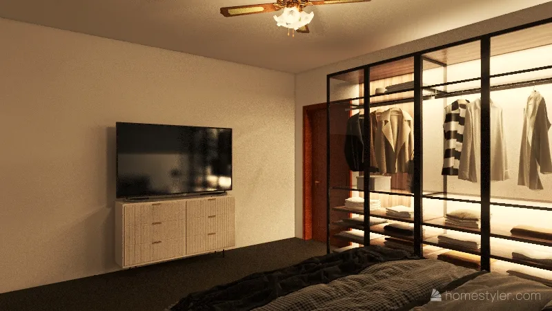 MasterBedroom 3d design renderings