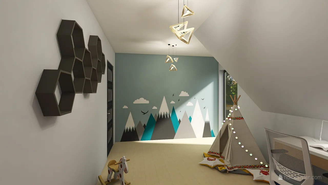 KidsRoom 3d design renderings