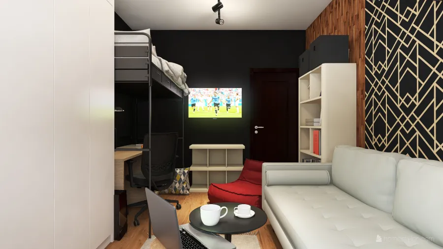 Makarius Room 3d design renderings