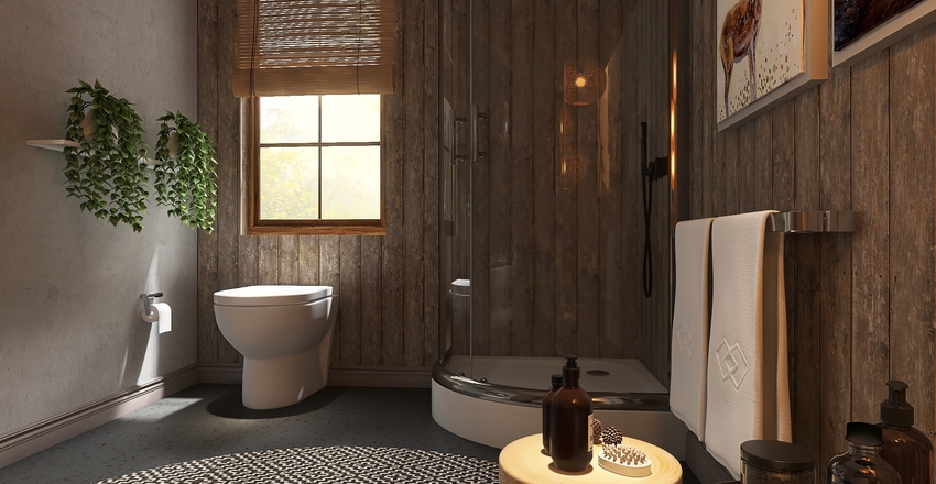 The Wabi Sabi way..... Interior Design Render